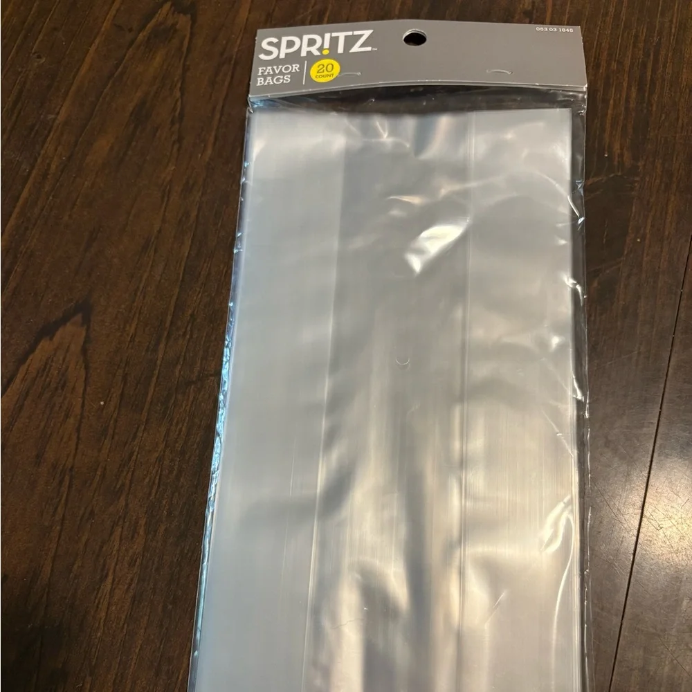 Spritz Transparent Party Favor/ Gift Bags